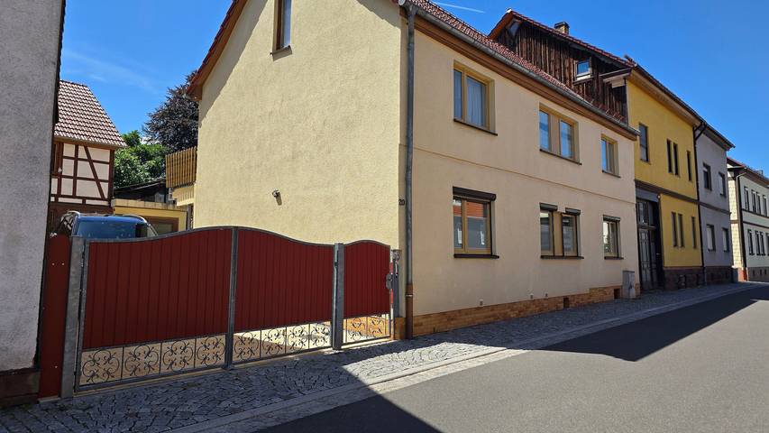 Ferienwohnung für 4 Personen, mit Garten in Thüringer Kernland