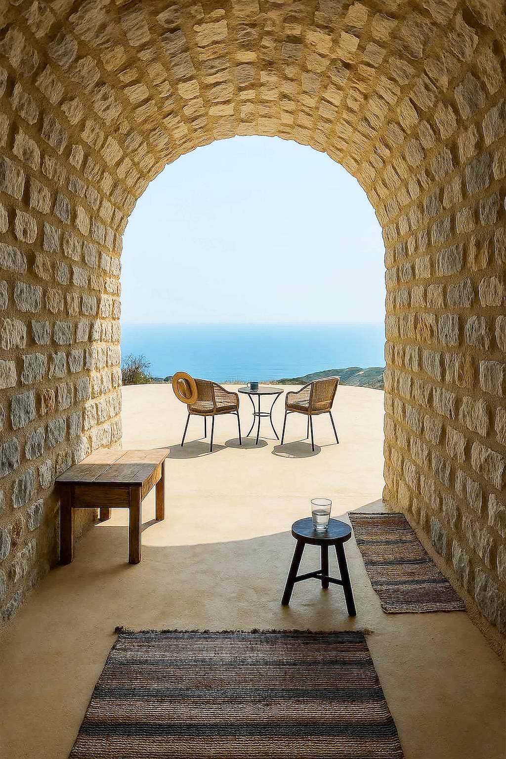 Villa für 3 Personen mit Balkon/Terrasse in Peloponnes