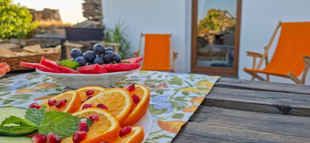 Casa rural para 4 personas, con Terraza además de Piscina y Vistas al lago en Monsaraz - 3