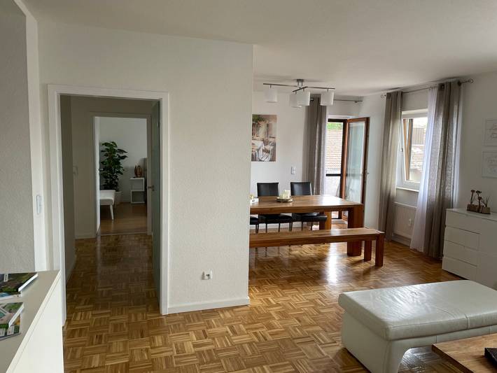 Entire apartment, Apartment 'Hopfenglück' with Balcony & Wi-Fi für holiday guests in Tettnang, Region Bodensee-Oberschwaben