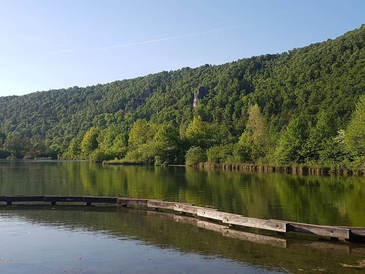 Ganze Ferienwohnung, Ferienwohnung Agnes Mayer - Ferienwohnung mit Blick zum Teufelsfelsen in Riedenburg, Altmühltal
