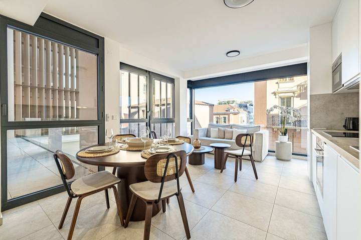 Apartamento para 6 personas, con Jardín en Beausoleil