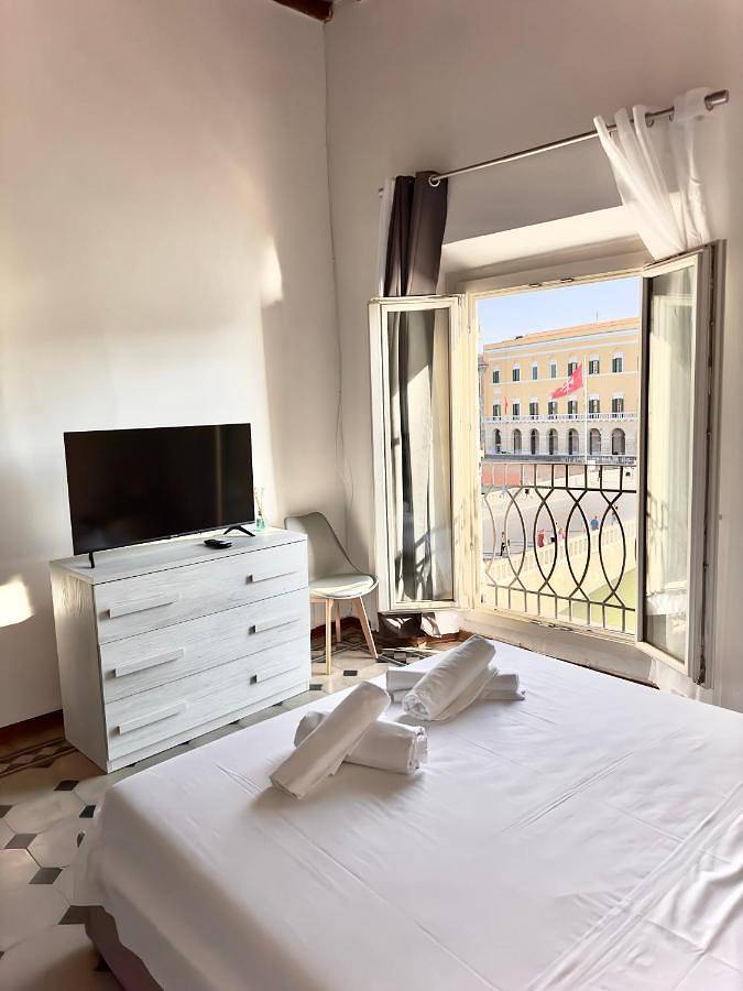 Casa de huéspuedes para 2 personas, con vistas y terraza en Pisa