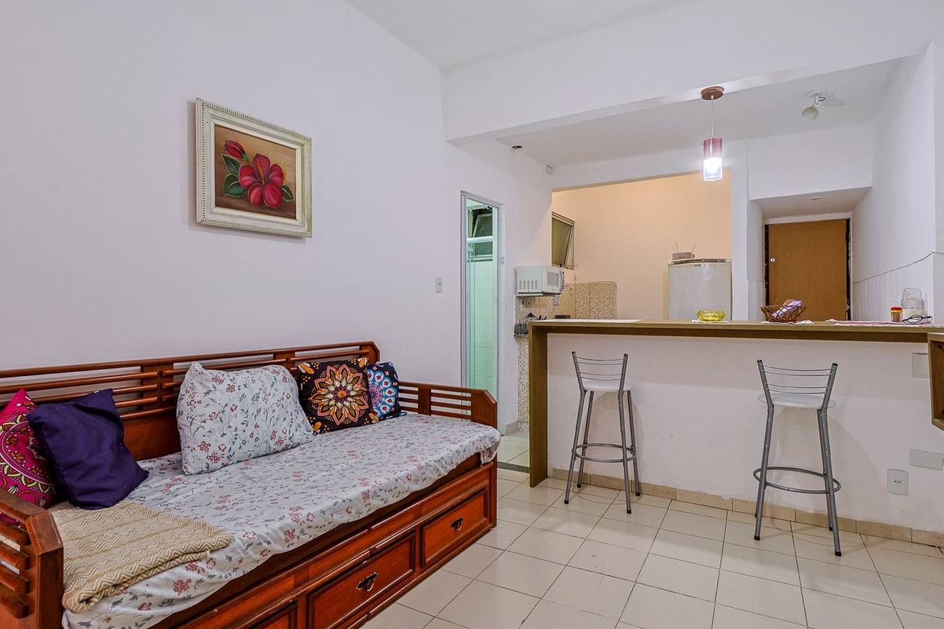 Entire apartment, Loft c/ Ar e Wi-Fi a 100m da Praia de Copacabana in Copacabana, Rio de Janeiro