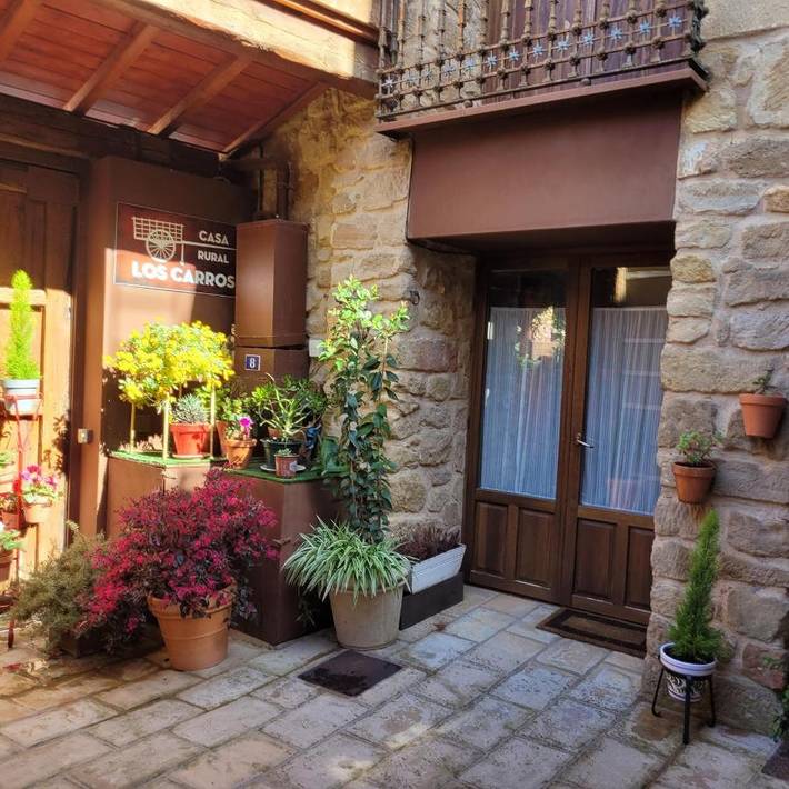 Casa rural para 8 personas, con terraza en San Asensio