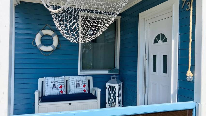 Ferienhaus für 2 Personen, mit Garten in Mönkebude