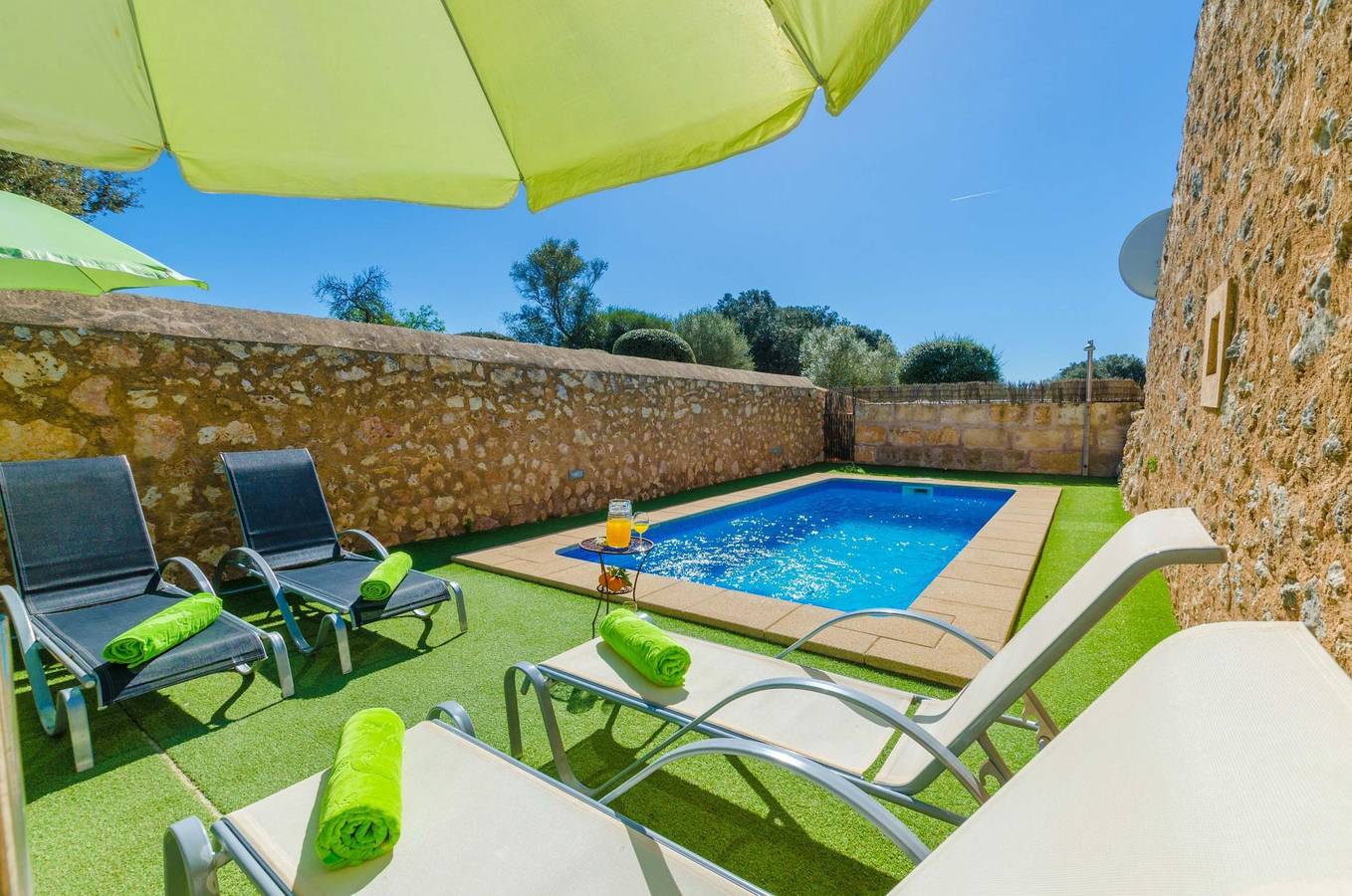 Finca Can Maria Costitx - Villa avec piscine privée à Costitx. Wi-Fi gratuit in Costitx, Majorque l'intérieur des terres