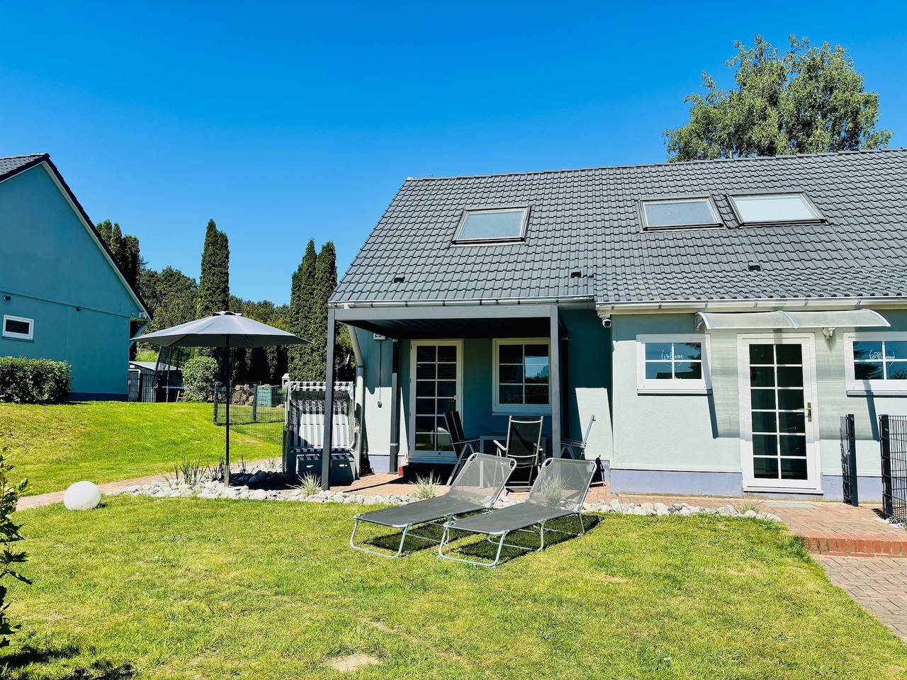 Ferienhaus Usedom Familie Stopp Haus 23 in Lütow, Usedomer Norden