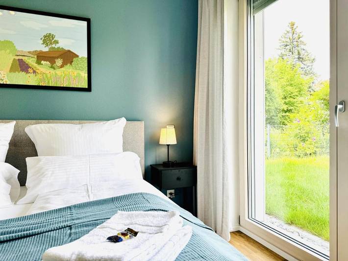 Ferienhaus für 6 Personen, mit Terrasse und Garten sowie Ausblick in Ingolstadt