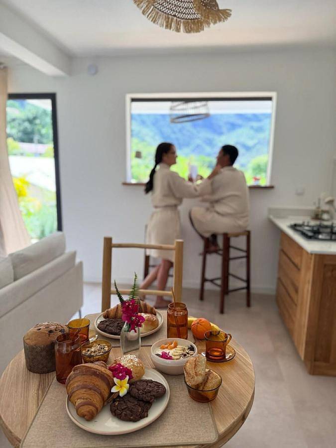 Location de vacances pour 2 personnes, avec jardin et vue dans Palmiste Rouge - 4