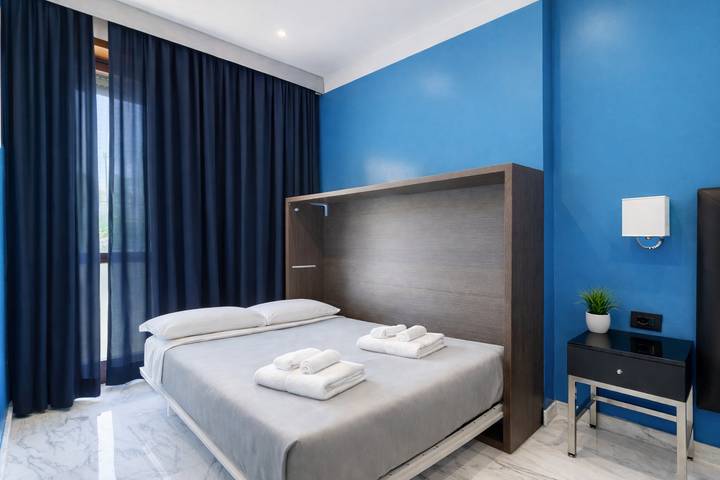Gîte pour 4 personnes, avec balcon/terrasse à Rome - 3