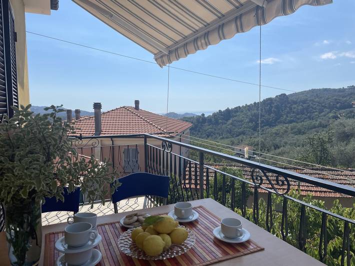 Ferienhaus für 6 Personen, mit Balkon und Garten sowie Ausblick - 1