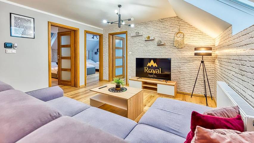 Apartament wakacyjny dla 8 osób, z balkon i ogród oraz sauna w Świeradów-Zdrój