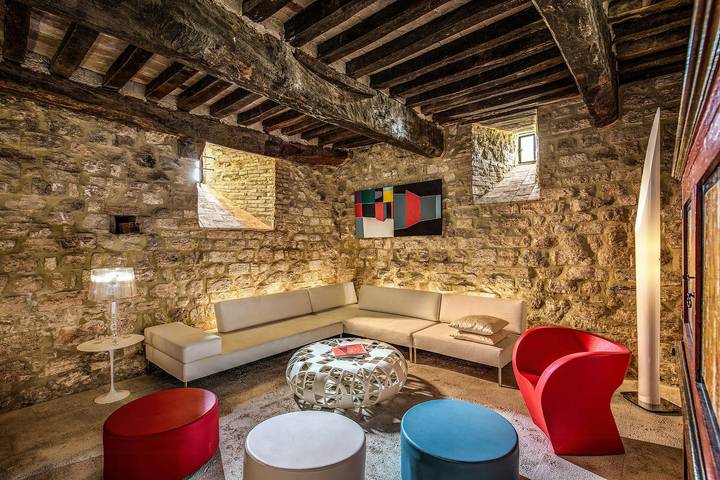Medieval tower with panoramic views in Todi in Todi, Perugia Province