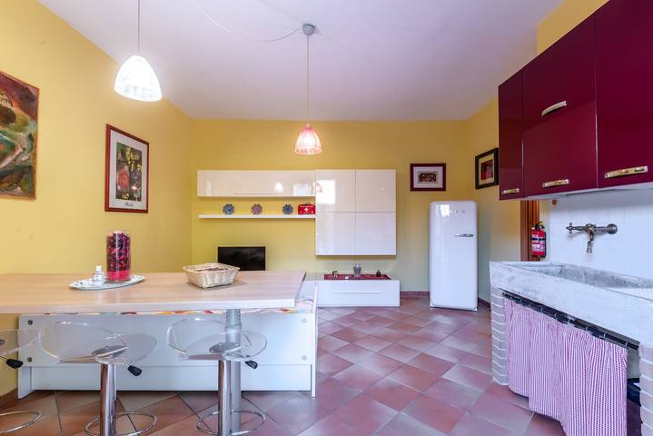 Geheel appartement, Appartement 'Casa Parco Dell'Elsa' met Wi-Fi en airconditioning in Colle di Val d'Elsa, Provincie Siena