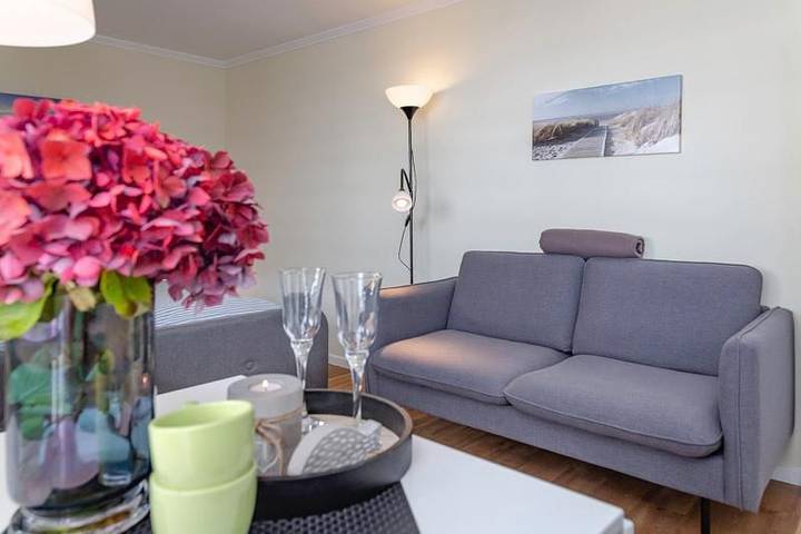 Ferienwohnung für 2 Personen, mit Balkon auf Sylt