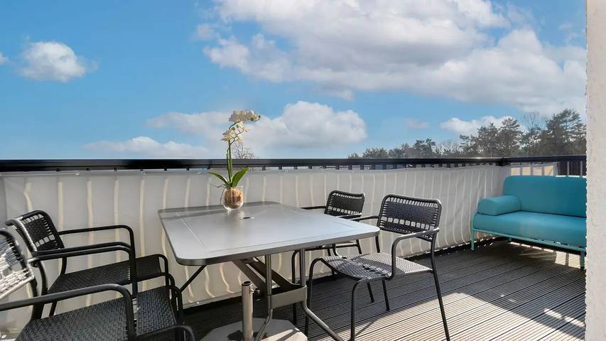 Ferienwohnung für 4 Personen, mit Balkon in Kölpinsee - 2