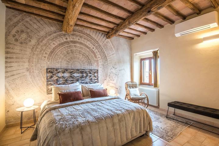 Ganze Wohnung, Toskanische Auszeit – Charmante Apartments mit Pool, Whirlpool, Sauna, Weinbergen & Wäldern in Sovicille, Chianti