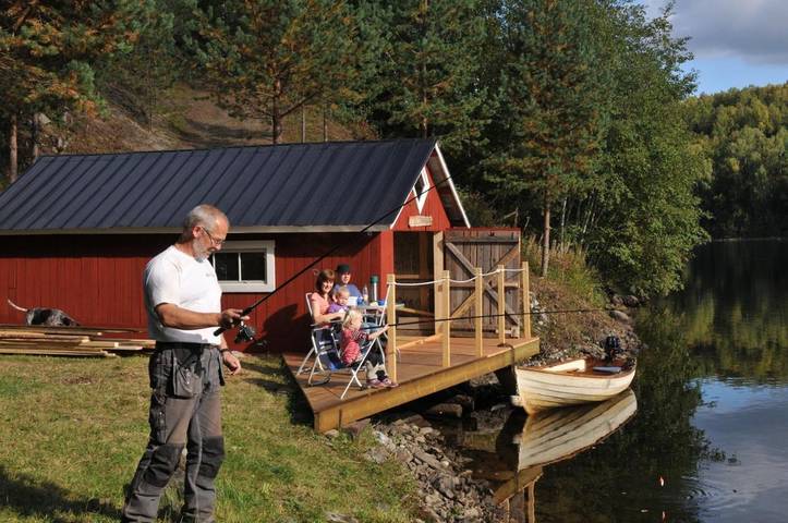 Ferienhaus für 3 Personen, mit Terrasse und Sauna sowie Seeblick und Ausblick in Nordschweden - 4