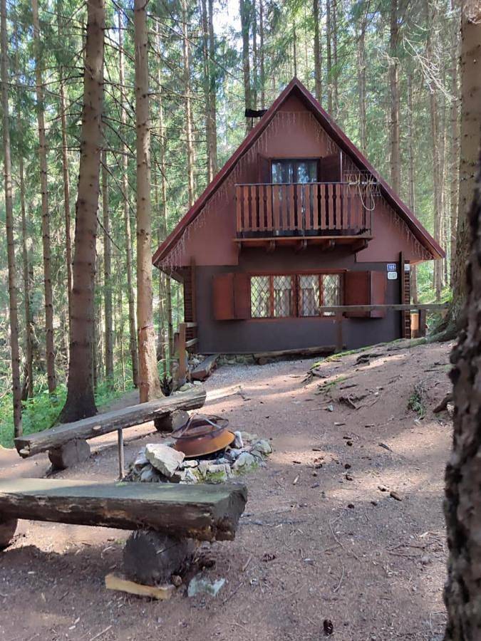 Domek letniskowy dla 5 osób, z widok i balkon w Słowacja