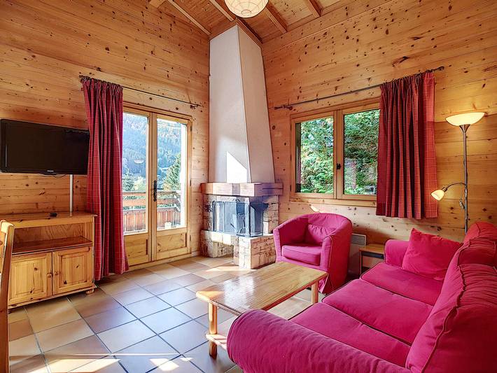 Chalet pour 6 personnes, avec terrasse, animaux acceptés à La Clusaz