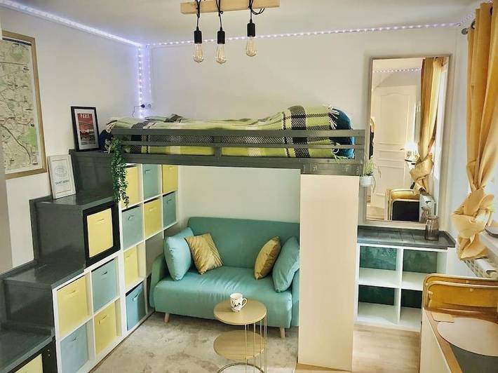 Appartement de vacances pour 2 personnes, avec jardin