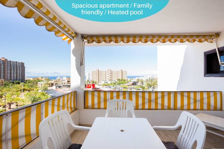 Apartamento de vacaciones para 4 personas, con balcón y piscina - 1
