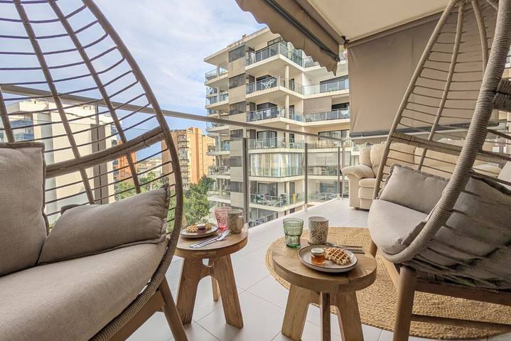 Vakantieappartement voor 4 personen, with balkon and zwembad as well as balkon/terras - 1