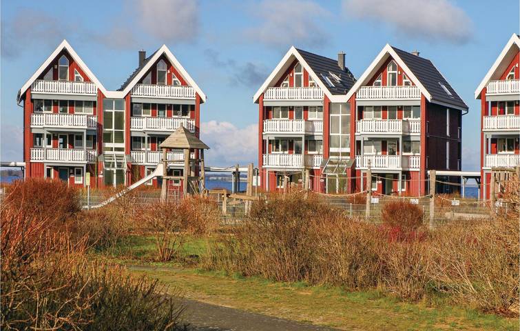 Ferienwohnung für 3 Personen, mit Seeblick und Terrasse in Rechlin
