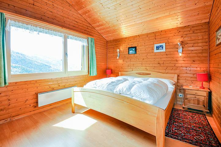Ganze Ferienwohnung, La Finca : Fewo 1. Etage in Bürchen, Walliser Alpen