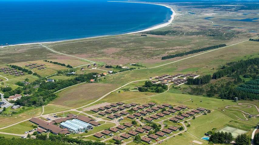 Ferienhaus für 6 Personen, mit Pool und Terrasse sowie Sauna und Whirlpool in Nordjütland