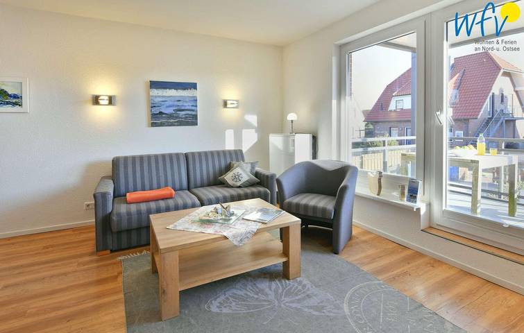 Ferienwohnung für 4 Personen, mit Balkon und Garten, mit Haustier auf Juist - 2