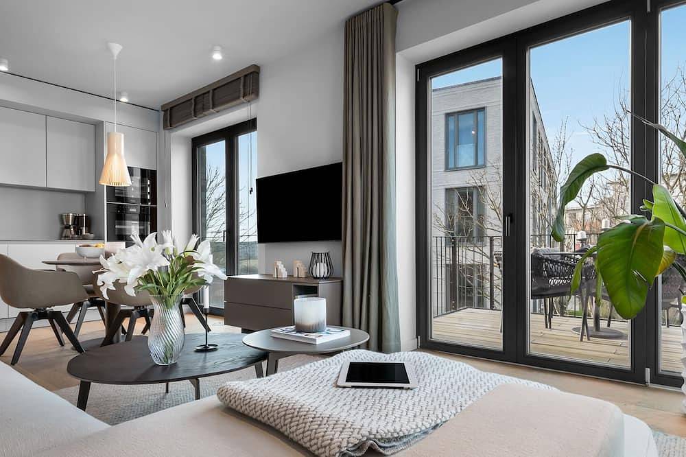 Ganze Wohnung, Nordic Suite - Infrarotdusche, Balkon, Ethanolkamin, Weinkühlschrank, Quooker in List (Sylt), Sylt