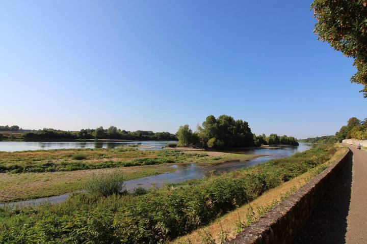 Location de vacances pour 7 personnes, avec Terrasse ainsi que Jardin et Vue à Cour-sur-Loire