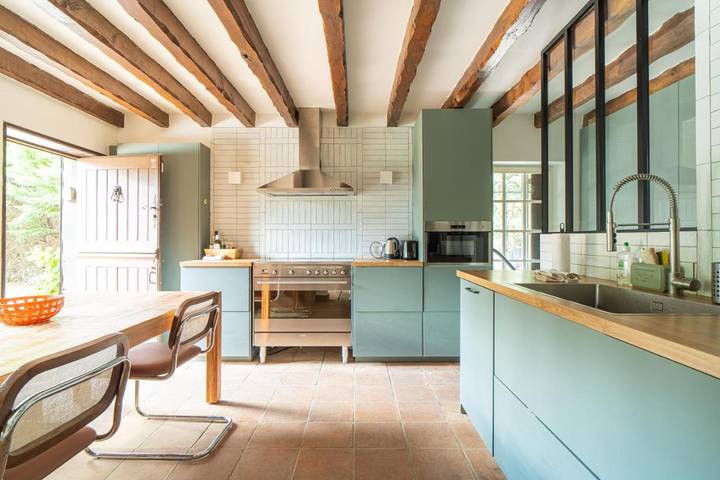 Location de vacances pour 10 personnes, avec vue et sauna ainsi que jardin et piscine à Auberville - 4