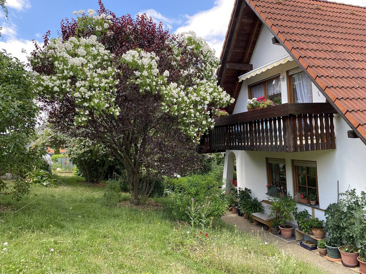 Ganze Wohnung, Ferienwohnung 'Ferienwohnung Birkenberger' mit Bergblick, Balkon und Wlan in Löffingen, Südschwarzwald