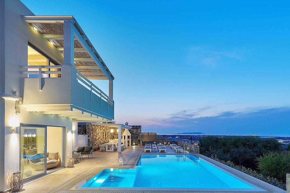 Villa Greece Privat Seaview Villa with private heatable Pool in Koutouloufari, Iraklio-Heraklio region
