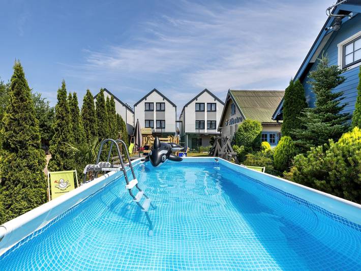 Ferienhaus für 6 Personen, mit Balkon/Terrasse und Kinderpool in Rewal
