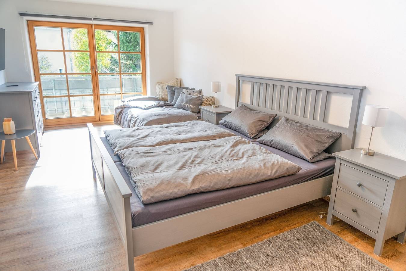 Geheel vakantieappartement, Vakantieappartement voor 10 personen met balkon in Blaichach, Zwaben (Bayern)