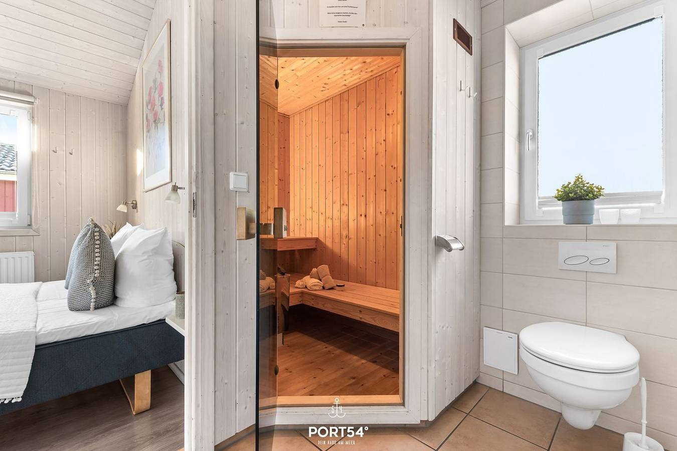 Auszeit 22 - skandinavisch, gemütliches Ferienhaus für 4 - 6 Personen mit Sauna in Sankt Andreasberg, Braunlage