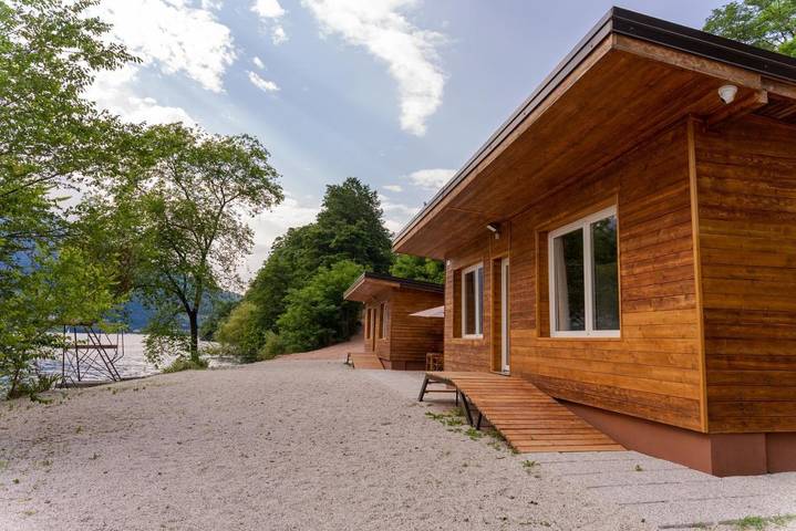 Ferienhaus für 4 Personen, mit Terrasse und Garten sowie Ausblick und Seeblick am Caldonazzosee - 2