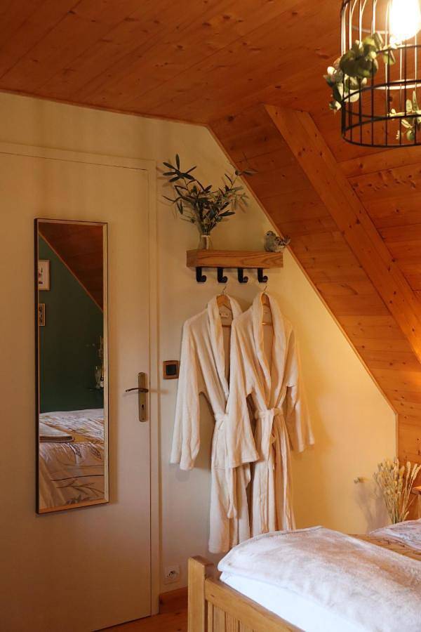 Gîte pour 2 personnes, avec Jacuzzi et Terrasse ainsi que Jardin et Vue dans Landisacq - 4