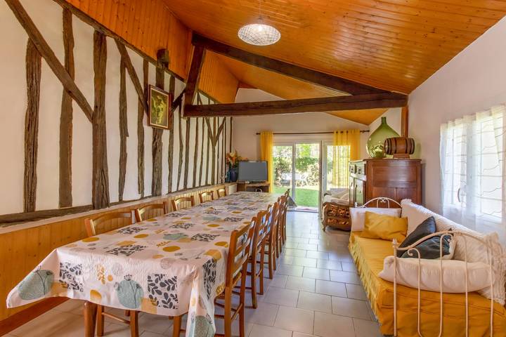 Ferienhaus für 10 Personen, mit Garten, mit Haustier in Aquitanien - 3