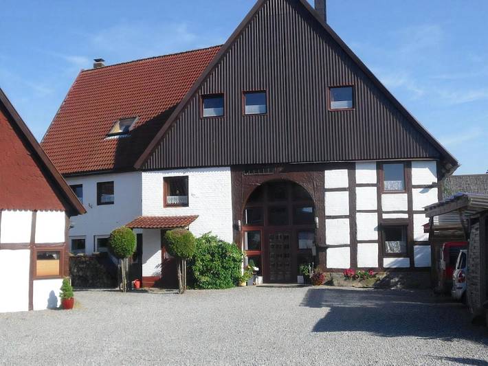 Ferienhaus für 18 Personen, mit Garten in Blomberg