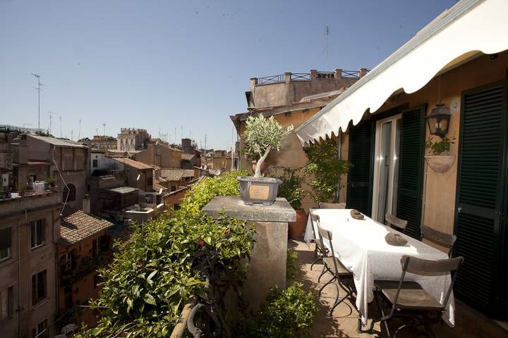 Holiday rental for 4 people, with balcony in Rome