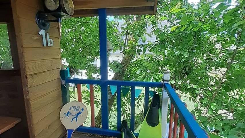 Bungalow für 5 Personen, mit Garten