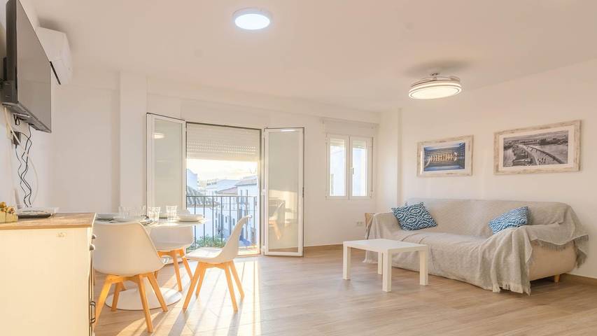 Apartamento de vacaciones para 4 personas, con balcón/terraza - 1