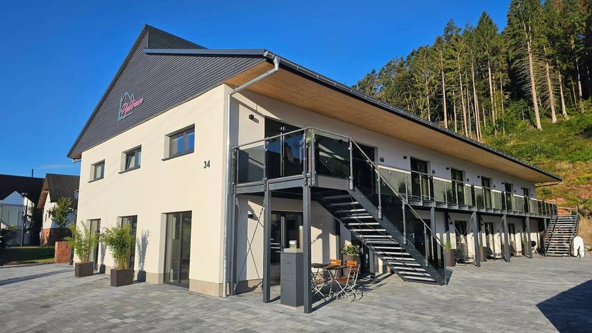 Ferienwohnung für 4 Personen, mit Ausblick und Garten in Bruchweiler-Bärenbach