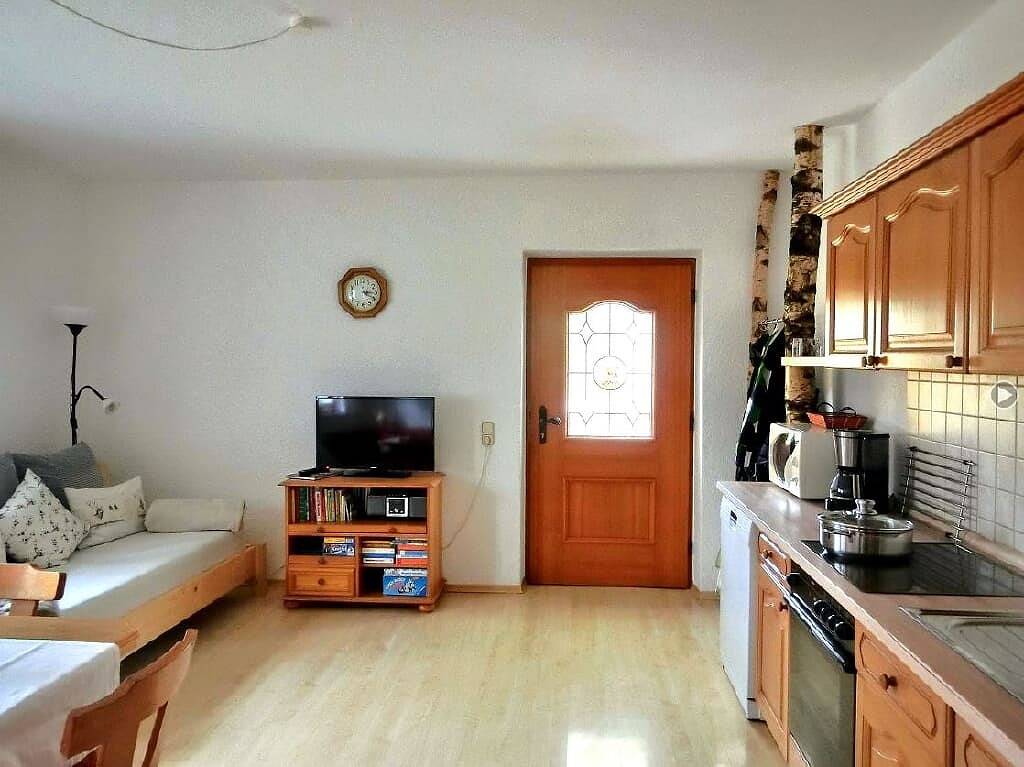 Ganze Wohnung, Bio Ferienhof Winkler - Fewo Passau (60qm)  mit Wintergarten für 3 Personen in Hutthurm, Ostbayern