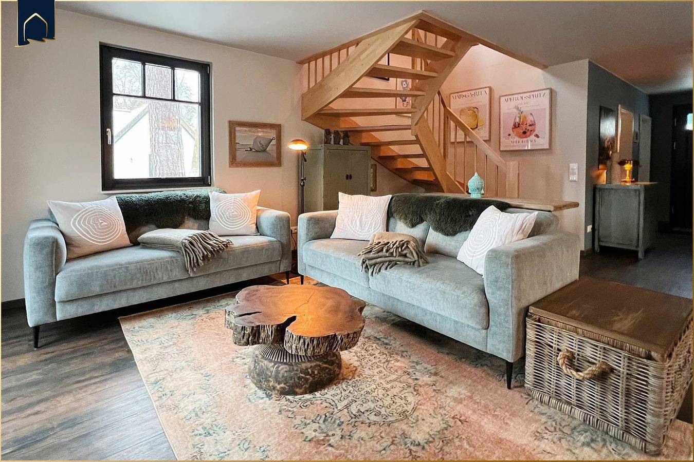 Modernes Ferienhaus im Fischerdorf mit Sauna & Garten – ländlich und ruhig auf Usedom in Zirchow, Usedom